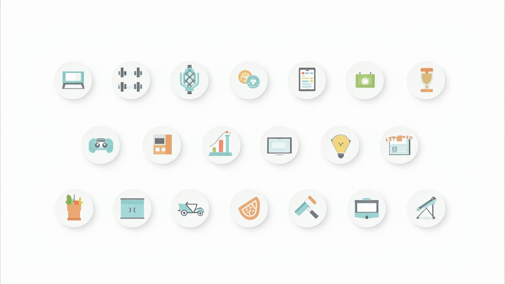 Fitness apps logo montage
